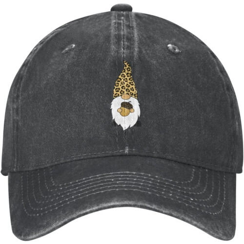 Distressed Denim Baseballkasket – Justerbar Unisex Hat