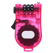1Set Outdoor Resettable Lock for Ski Boards Bicycles Scooters Anti Theft Use