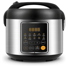 Cooker, 4 Cups Uncooked, 8 Cups Cooked Slow Cooker, 2 Qt Small Multicooker with 10 Presets, Steamer & Grain Cooker, Non-Stick Inner Pot