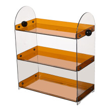 Coffee Mug Holder Countertop Organizer Multifunctional Cup Display Shelf Kitchen Brown