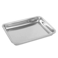 Plaque de cuisson en acier inoxydable, compatible avec les fours standards, résistante à la déformation et à la rouille (7 tailles disponibles).