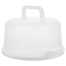 Cake Carrying Case Cake Keeper White 1Pcs 9.82X8.25X5.11in