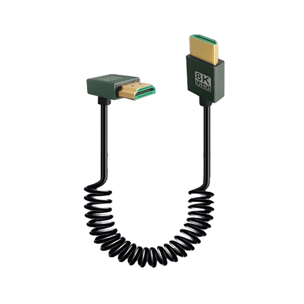 Hdmi 2.1 Coiled Cable 48Gbps 8K Hdr 4K@120Hz 908436684491