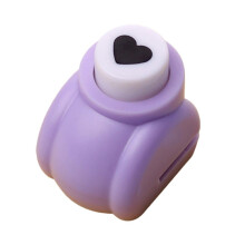 Mini Paper Embossing Punch, Small DIY Craft Punch Tool for Journals, Cards & Decorations-Hearts