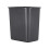 1.58-Gallon Slim Plastic Bathroom Trash Can, Compact Rectangular Garbage Can for Bedroom, Office, Dorm & More – Dark Blue 1
