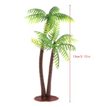 Miniature Scenery Landscape Model Simulation Coconut Palms Tree Desk Decoration