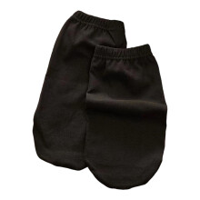 Velvet air conditioning socks black double-sided