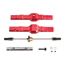 Kit diferențial metalic cu punte spate RC cu piese de schimb pentru arbore de transmisie C74C54C24red