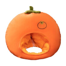 Kapelusz z persymony, kreatywny, damski, miękki, owocowy, na święta, urodziny, Halloween