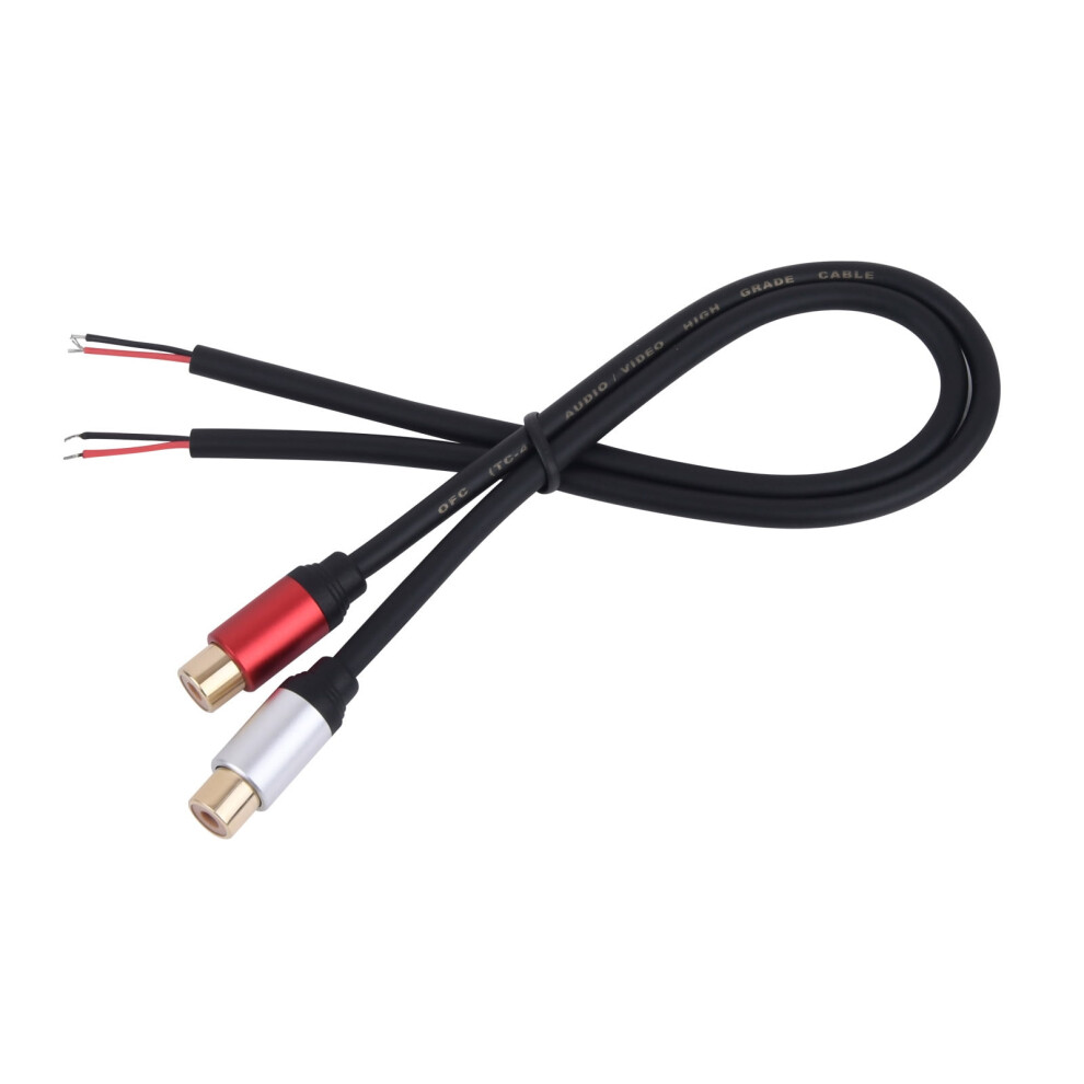 Auditory Y Splitter Cable Female To Bare Wire 1 Pcs 971050312064