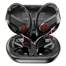 Kabellose Sport-In-Ear-Kopfhörer – Komfortabel, HD-Dekodierung, hervorragender Klang | Kompatibel mit allen elektronischen Geräten