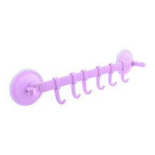 Crochets à ventouses résistants pour décoration intérieure, lot de 6 crochets en plastique pour suspendre vêtements, serviettes et chapeaux dans