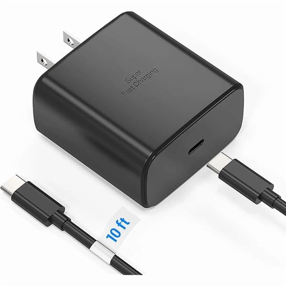 45W Usb-C Charger With 10Ft Cable For Samsung Galaxy S25 962029049166
