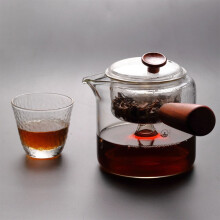 1Pack Practical Clear Glass Teapot for Stovetop in Tea Shop