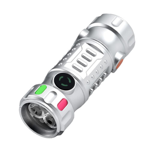 Φακός επαναφορτιζόμενος USB QenASHaing 800mAh, φωτεινός 600 lumens, αδιάβροχος, φορητός, για