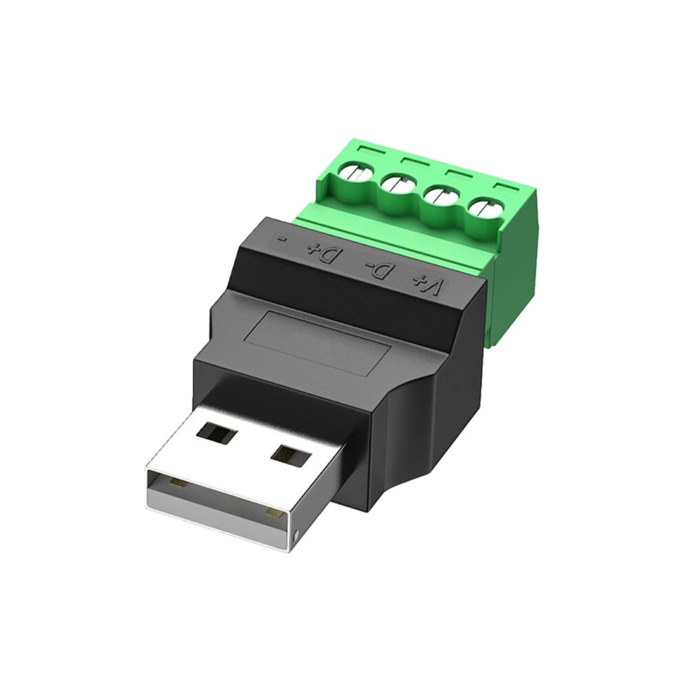 Usb 2.0 Male And Female Connector Usb Turn 4Pin Terminal For Diy Projects, Charge And Data Transfer Support 9313598129567