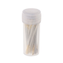 100Pcs Large Eye Embroidery Needle with Tube for Sewing Craft Large Eye Needle Stainless Steel Embroidery Needle #26