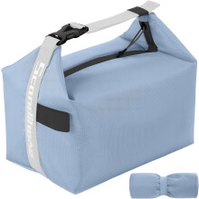 Sac à lunch étanche pour femmes et hommes – Sac isotherme haute capacité pour le travail, le bureau, les pique-niques et les voyages (bleu)