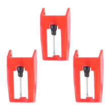 3Pcs Phonograph Cartridge Styluses Record Player Needle Replacement for Vinyls Record Player