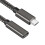 Καλώδιο επέκτασης USB C αρσενικό σε θηλυκό, καλώδιο φόρτισης, γρήγορη παροχή 1