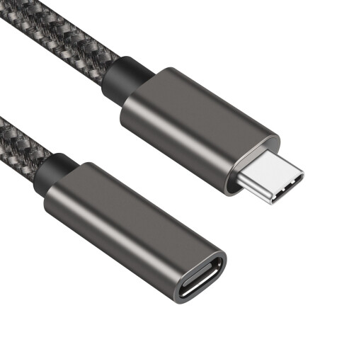Καλώδιο επέκτασης USB C αρσενικό σε θηλυκό, καλώδιο φόρτισης, γρήγορη παροχή