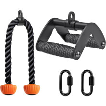 Tricep Rope Attachment for Gym Machines Heavy Duty