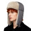 Set da donna composto da cappello e sciarpa in maglia, colore grigio scuro. 1
