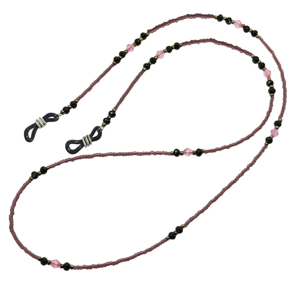 Crystal Beaded Glasses Sunglasses Retainer Spectacles Lanyard Chain Holder Strap
