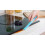 Double-Headed Kitchen Scraper Tool Versatile Gas Stove Cleaning Gadget For Colors Mixed Material For Kitchen Use (Blue) 1
