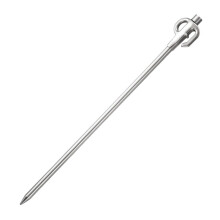 Stainless Steel Heavy Duty Tent Stake Silver 1Pack for Outdoor Camping