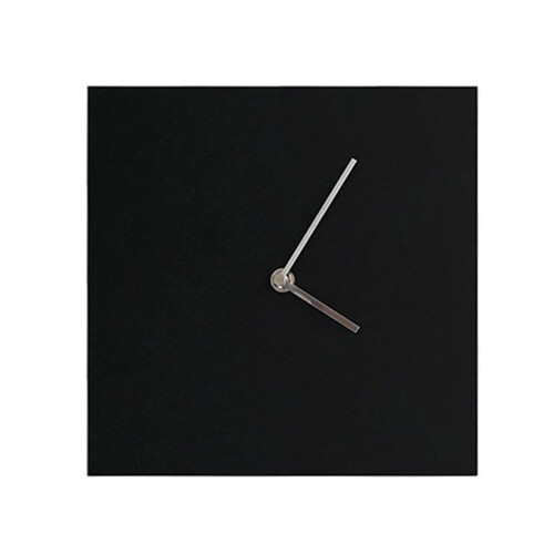Nordic minimalist silent Klein blue or black wall clock battery powered