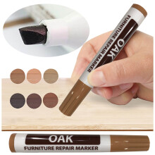 Furniture & Floor Scratch Repair Marker Pen - White Paint (2.5ml) - Quick Fix for Wood Scratches & Damage - Easy Application, 04#