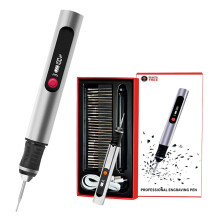 Adjustable Speed Electric Engraver with Powerful Motor for Crafting on Multiple Materials