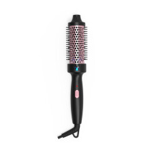 1.5" Ionic Heated Round Brush for Blowout Look, Dual Voltage, 30s Fast Heat, Natural Curls, Smoother Hair