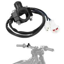 Headlight Switch On/Off with Mounting Button for Sur Ron Surron LBX eRide Pro SS 2.0 3.0 E Ride Pro S SR Electric Dirt Bike Black