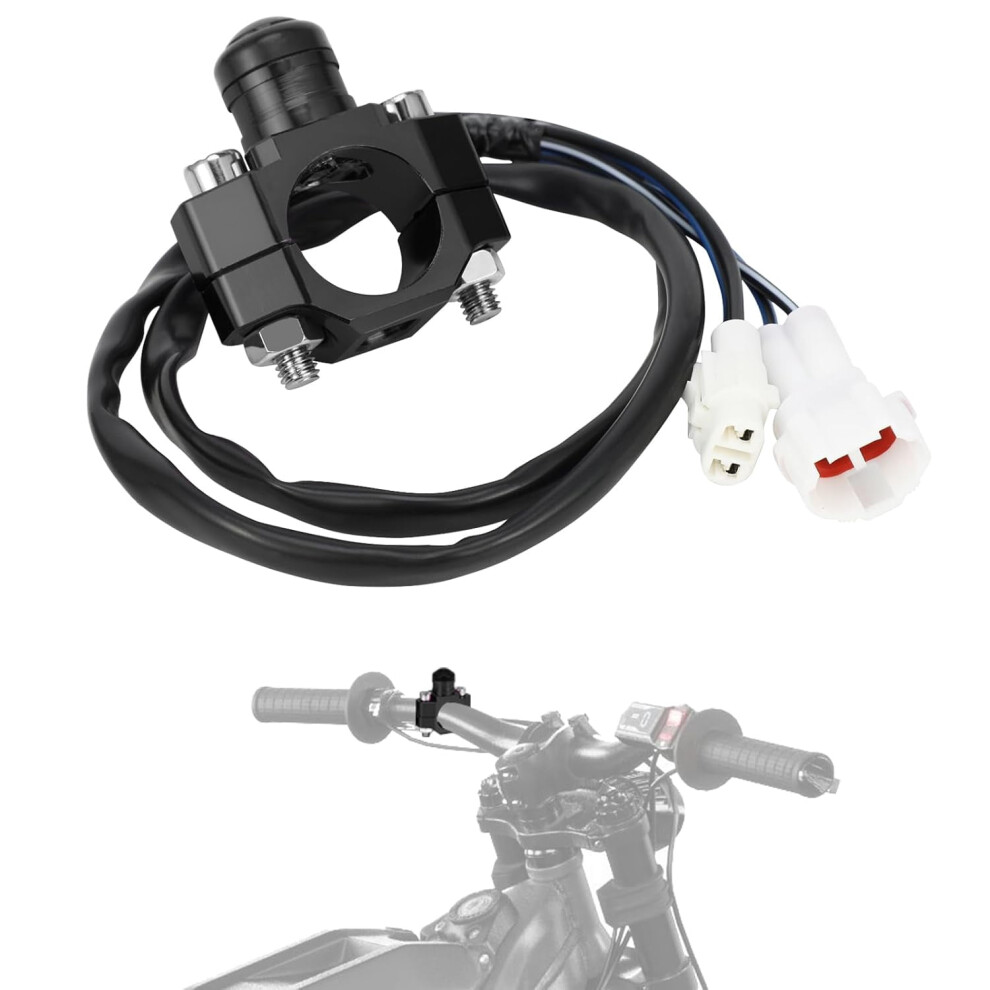 Headlight Switch On/Off With Mounting Button For Sur Ron Surron Lbx Eride Pro Ss 2.0 3.0 E Ride Pro S Sr Electric Dirt Bike Black 9329345280290