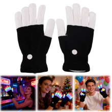 LED-verlichte handschoenen voor feestjes en optredens