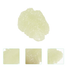 Plastic Aquarium Decor Light Green Night Glow Realistic Design 1Pack