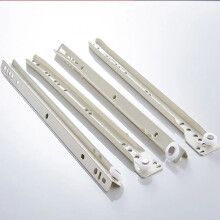 Drawer Track Slides Two Cabinet Rails Thickening Computer Table Chute Clothing Cabinets Keyboard Roller Pulley Furniture