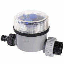 2Pcs Blue Electronic Automatic Water Timer for Garden Irrigation