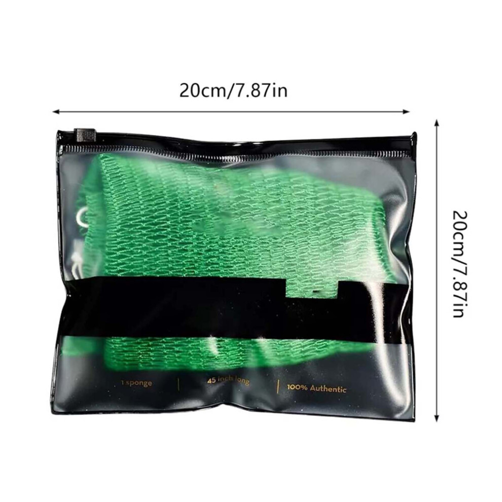 Roc-Electron (Emerald) African Net Sponge - Durable Exfoliating Loofah Brush
