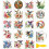 18 Kolibrie-wrijfstickers voor knutselprojecten 1