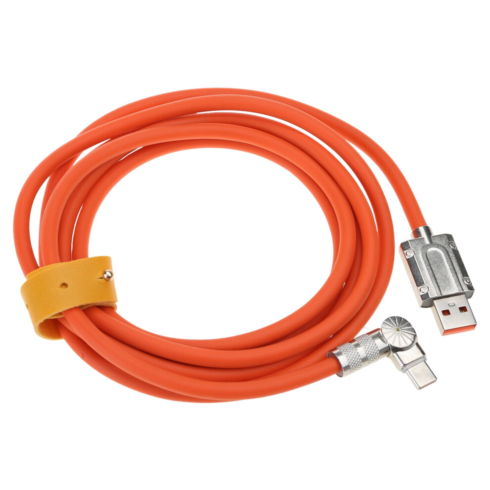 Usb To Usb C Cable 120W,180 Rotating Head With Led Usb C Charging Cable Fast Charging For Cellphone Tablet 9551475093604