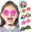 Αστεία καφέ γυαλιά για ενήλικες Crazy Eye Glass Eye Glass Αστεία γυαλιά ηλίου με ματάκι που 1