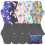 Reusable Menstrual Pads Bamboo Fleece 5 pcs 1