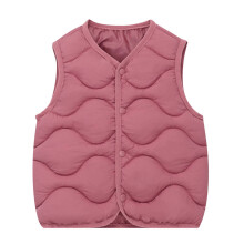 Gewatteerd vest, mouwloos jack, lichtgewicht bovenkleding, jassen en vesten, winterkleding voor peuters en kinderen, kleding voor meisjes van 2-3