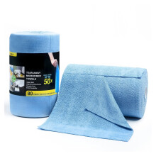 Toalha de microfibra multiuso para lavagem de carros GUANGHUI, pacote com 50 unidades.