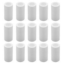 15 Stück Ersatz-Wasserhahnfilter, für Badezimmer-/Küchenspülenverlängerung, PP-Baumwolle verbessert die Wasserqualität und filtert Sedimente,