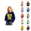 Jungen Kapuzenpullover mit Grafikprint, lässige Pulloverjacke mit Tasche für Kinder und Jugendliche 1