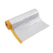 Capas descartáveis de plástico para móveis, 70x7,8 polegadas, lona impermeável para cama/sofá, ideal para mudanças, pintura, armazenamento,